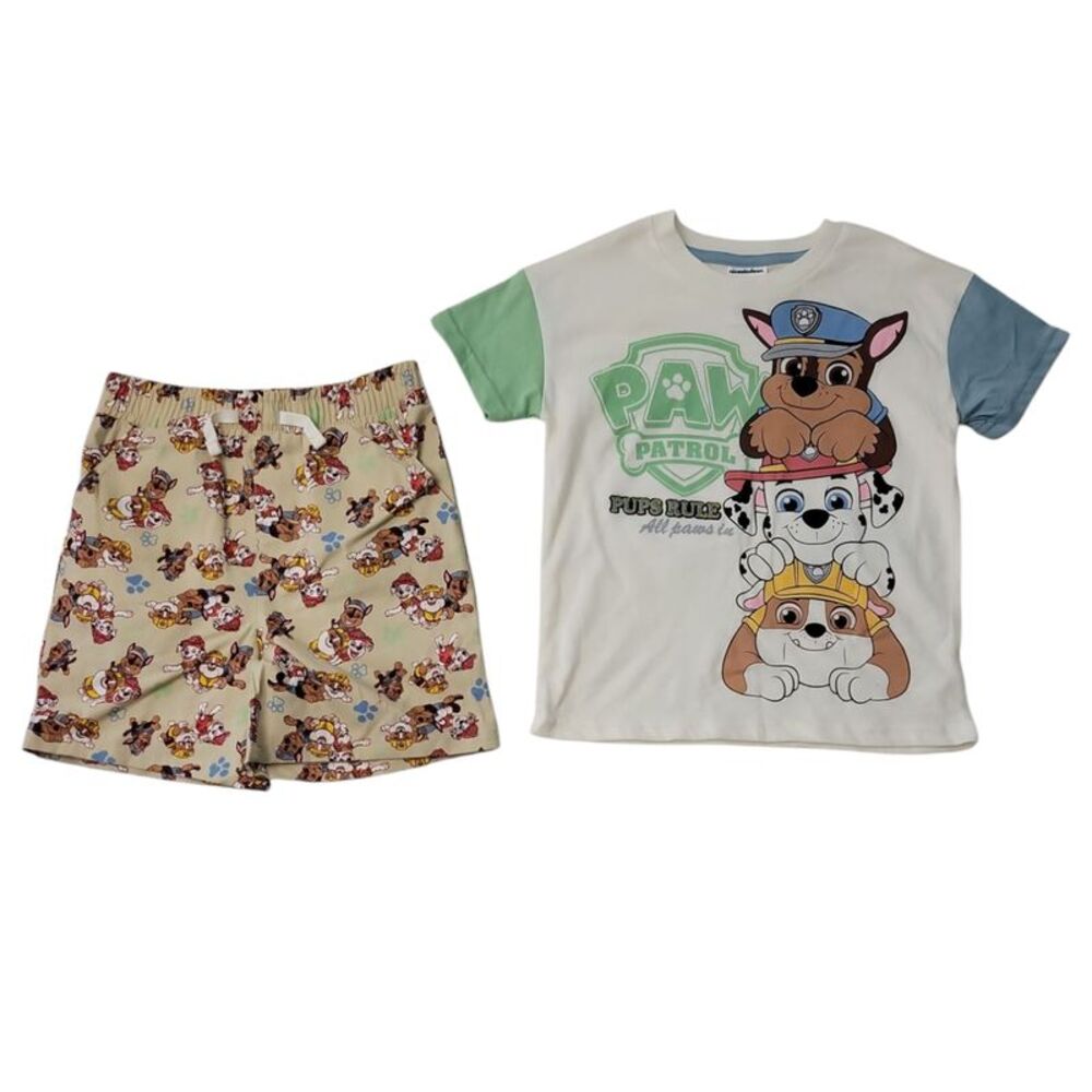 Character Toddler Boys 2-Piece Short & T-Shirt Set - Paw Patrol